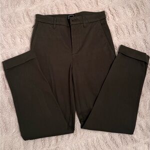 Frank & Oak Dark Olive Chinos